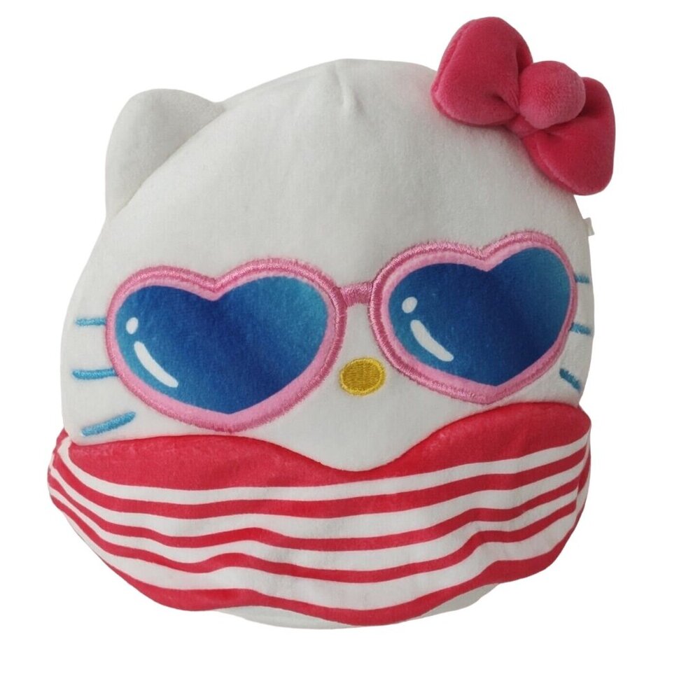 Squishmallows Hello Kitty with Bathing Suit Sunglasses Plush Stuffed Animal